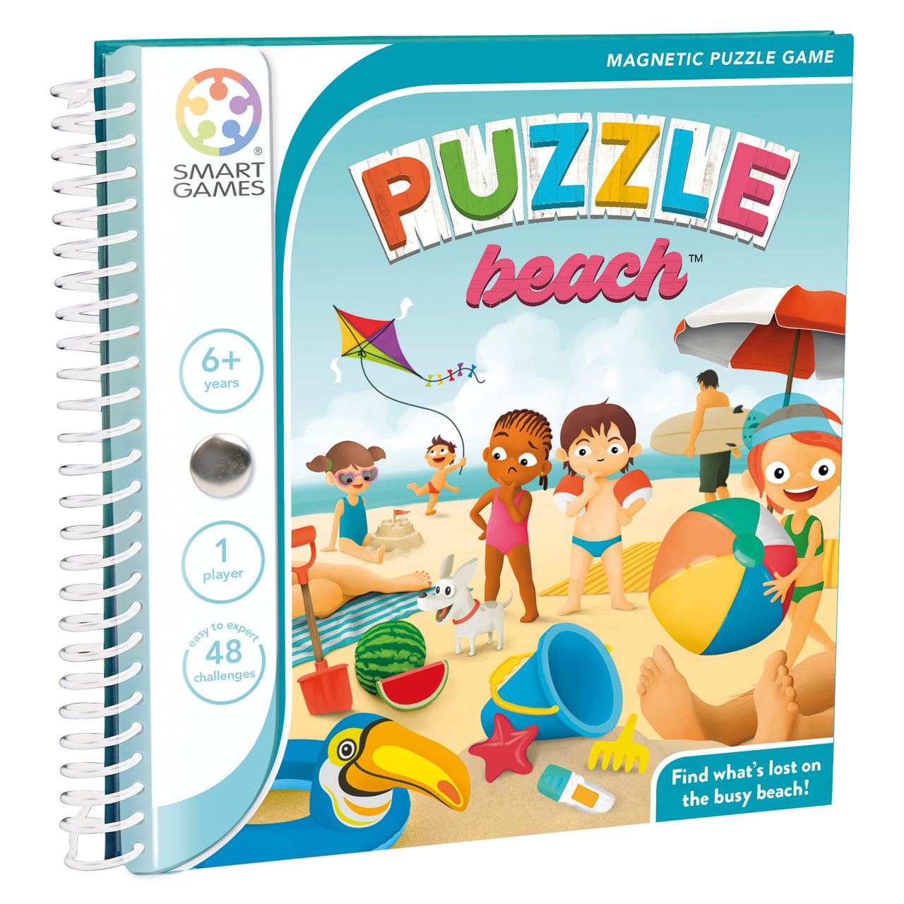 Smart Games | Magnetic Travel Game | Puzzle Beach