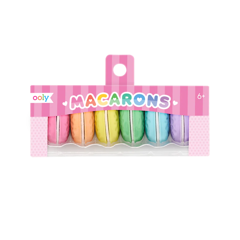 Ooly | Macaron Scented Erasers - 6pk