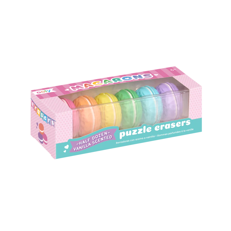 Ooly | Macaron Scented Erasers - 6pk