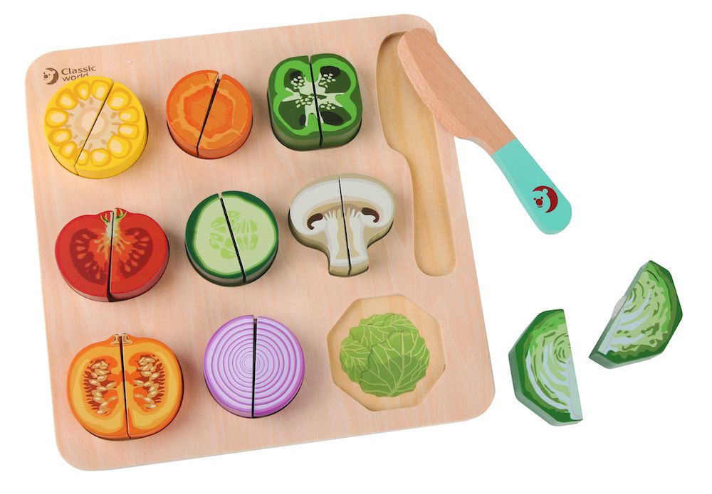 Classic World | Cutting Vegetable Puzzle