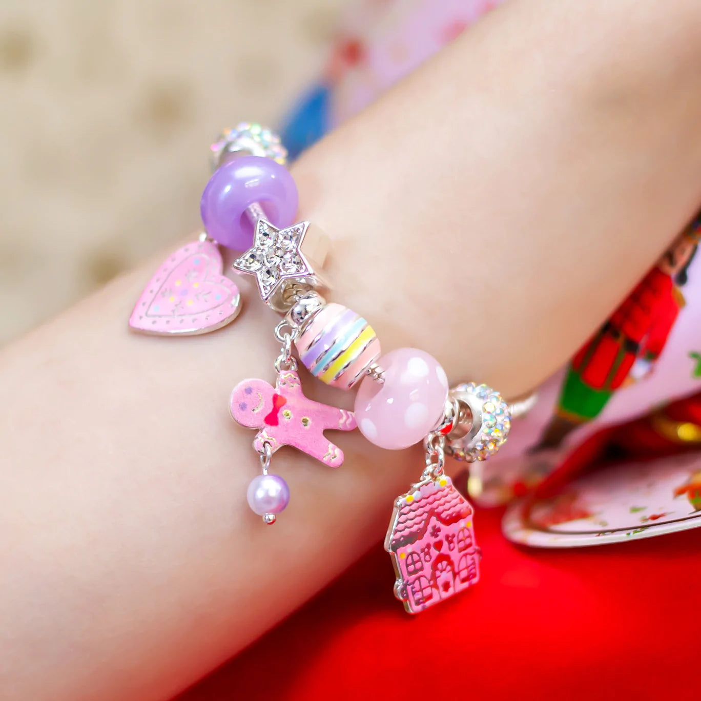 Lauren Hinkley | Sweet Gingerbread Charm Bracelet