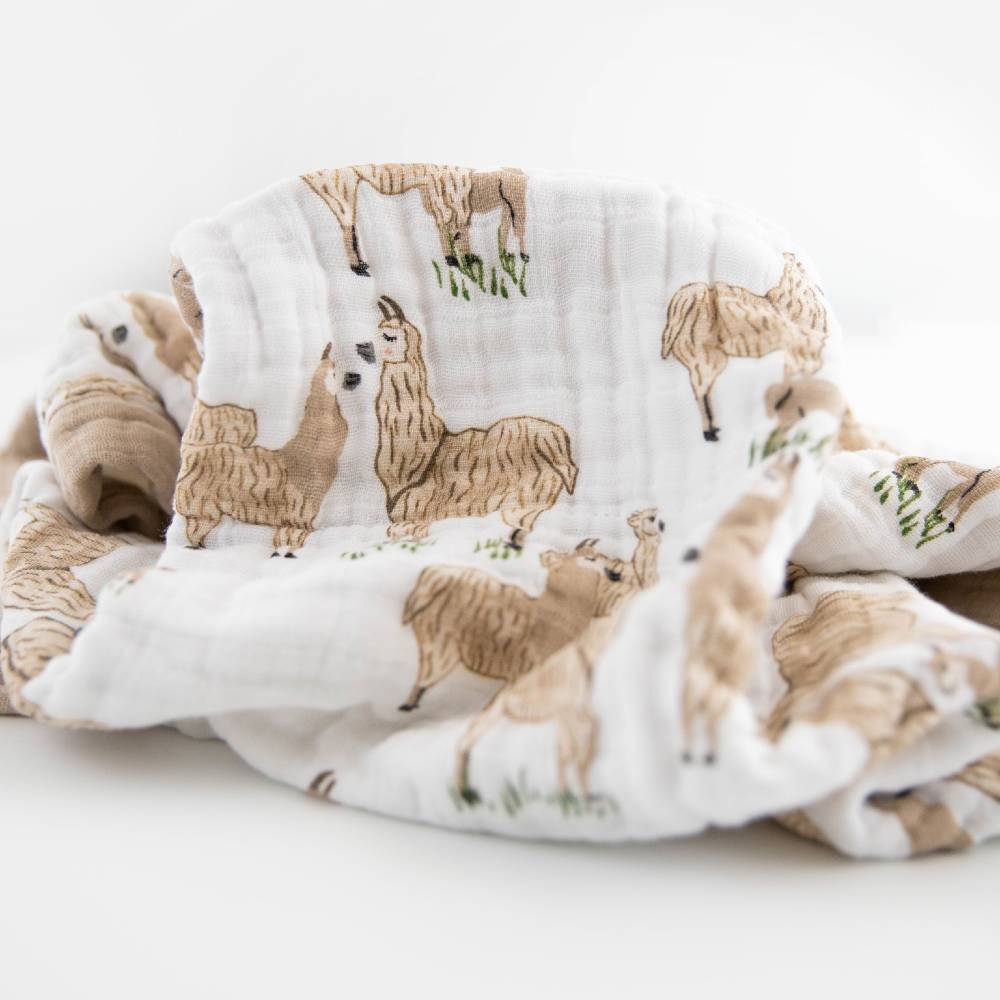 Little Unicorn | Baby Blanket - Llama Llama
