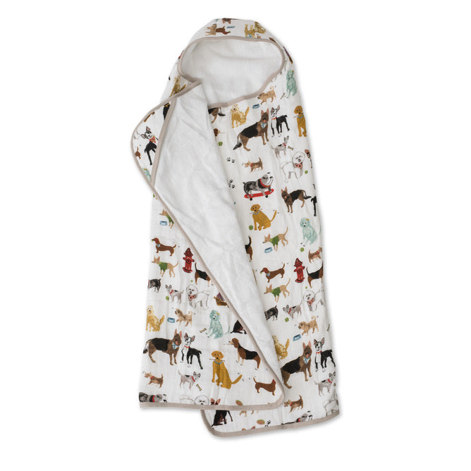 Little Unicorn | Big Kid Hooded Towel - Woof