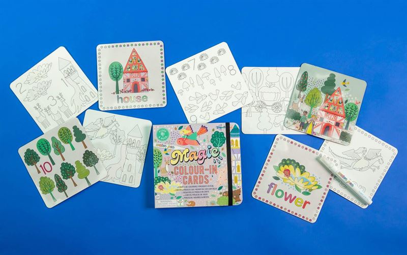 Floss & Rock | Magic Water Colour-in-Cards - Fairy Tale