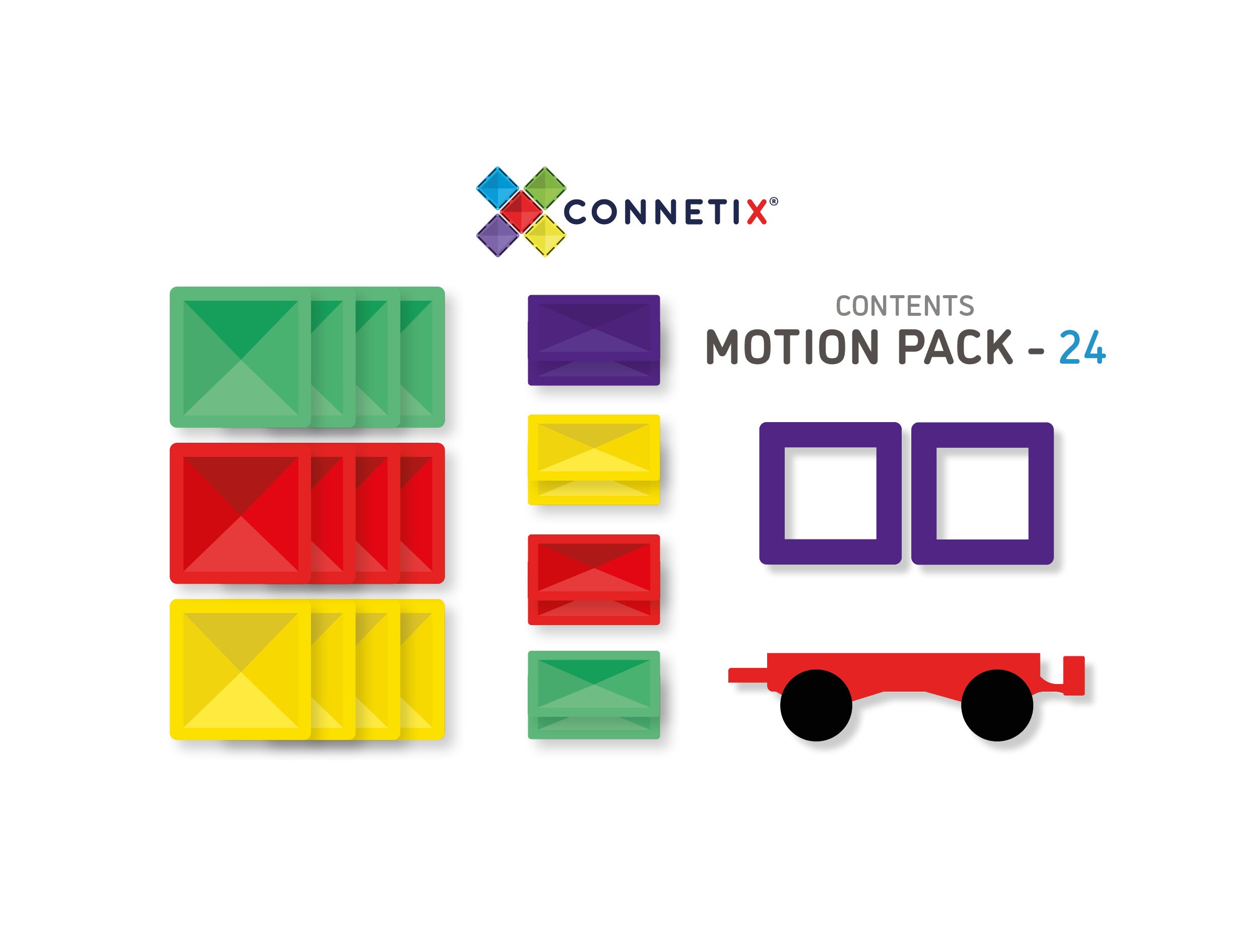 Connetix | Motion Pack - 24pc