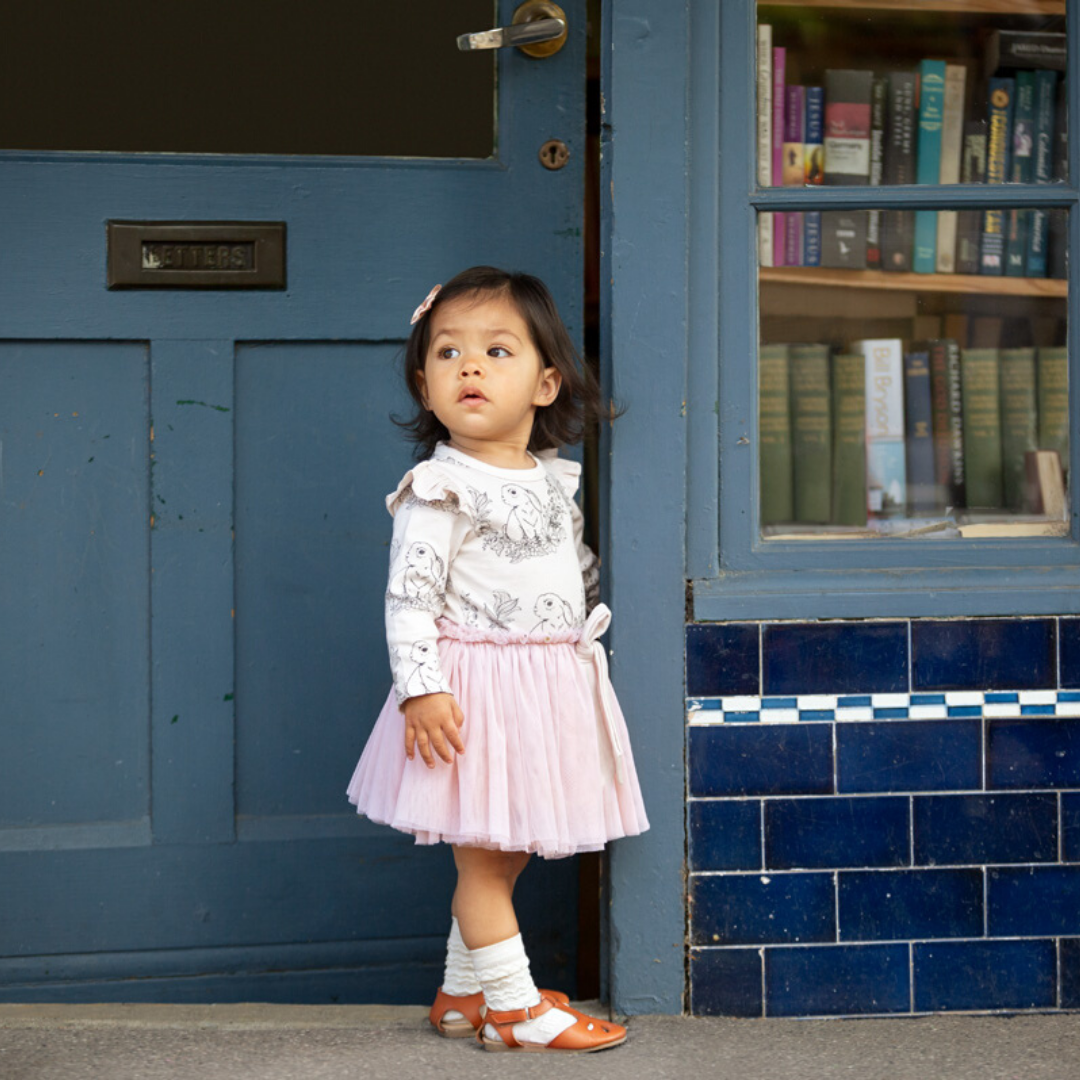 Lamington | Merino Baby Socks - Pearl