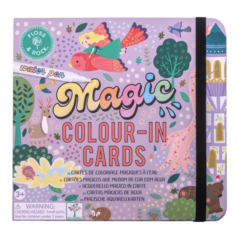 Floss & Rock | Magic Water Colour-in-Cards - Fairy Tale