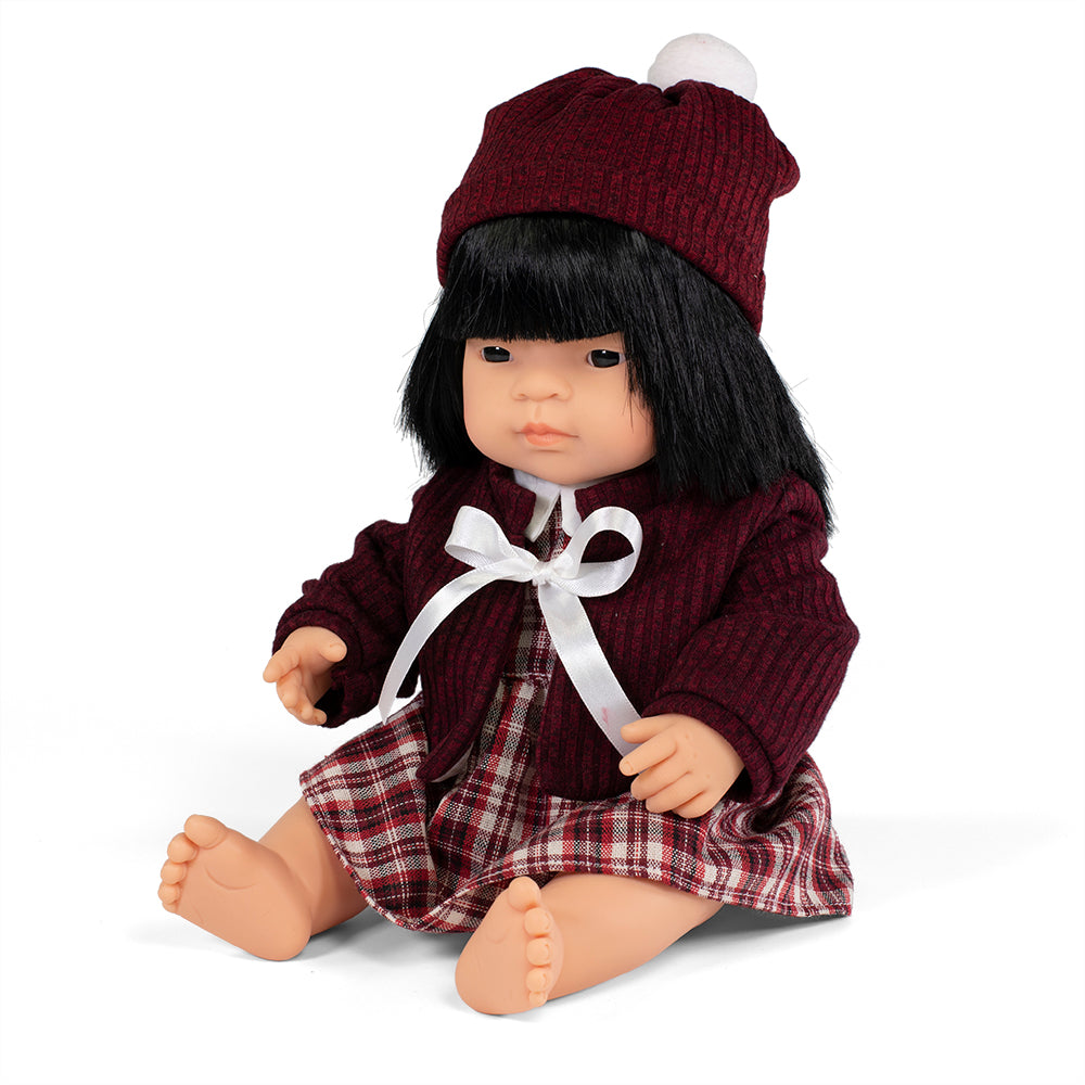Miniland | 38cm Asian Girl - Boxed Set