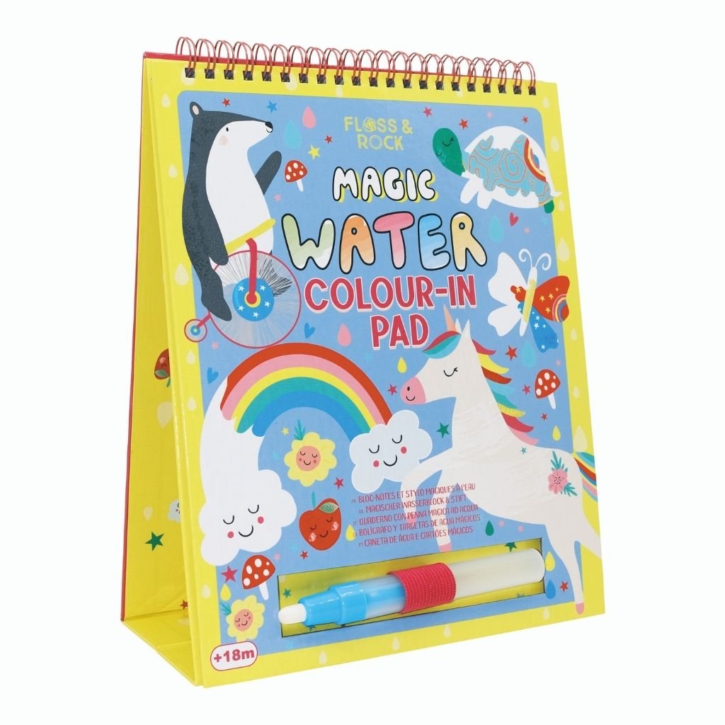 Floss & Rock | Magic Water Colour-in-Pad - Rainbow Fairy