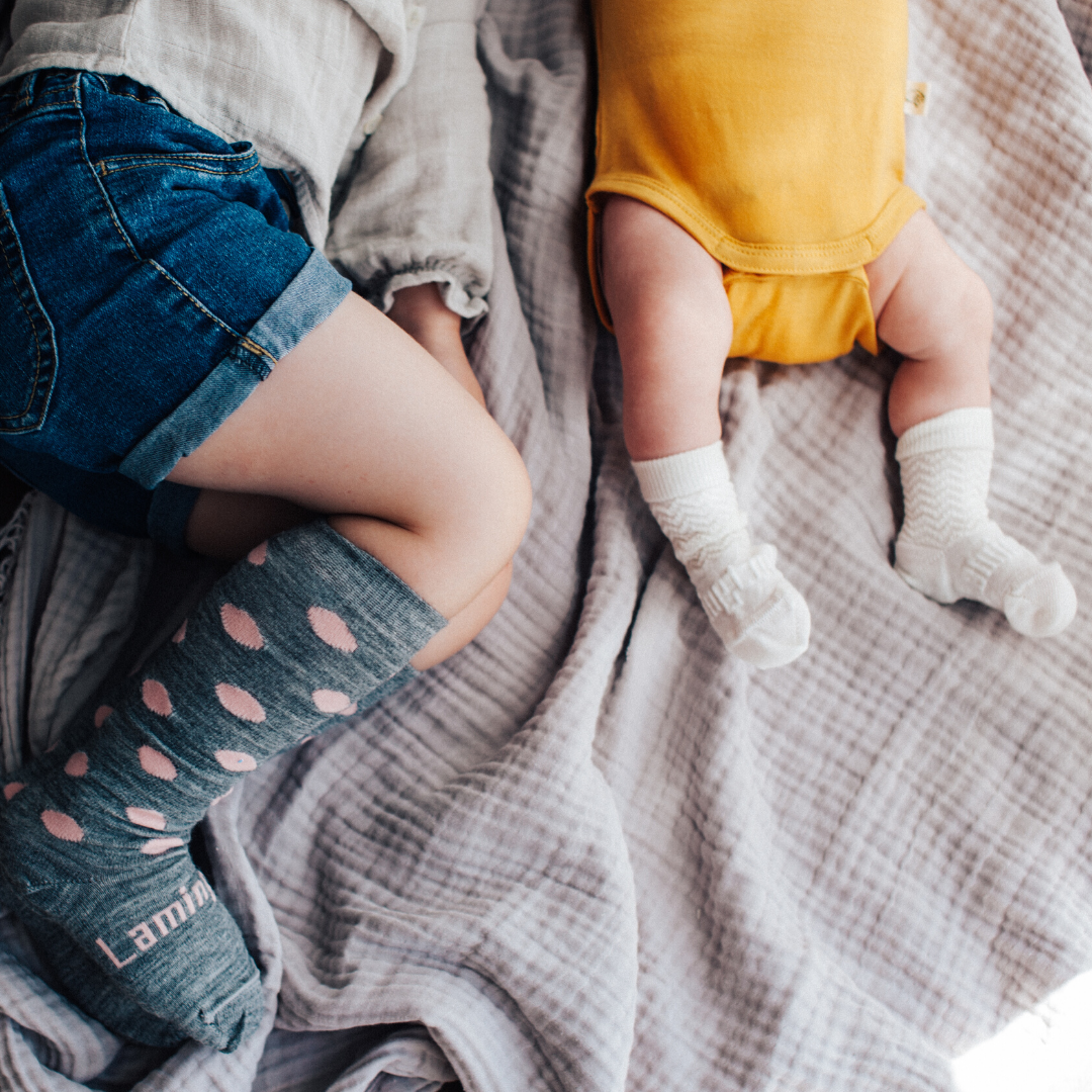 Lamington | Merino Baby Socks - Pearl
