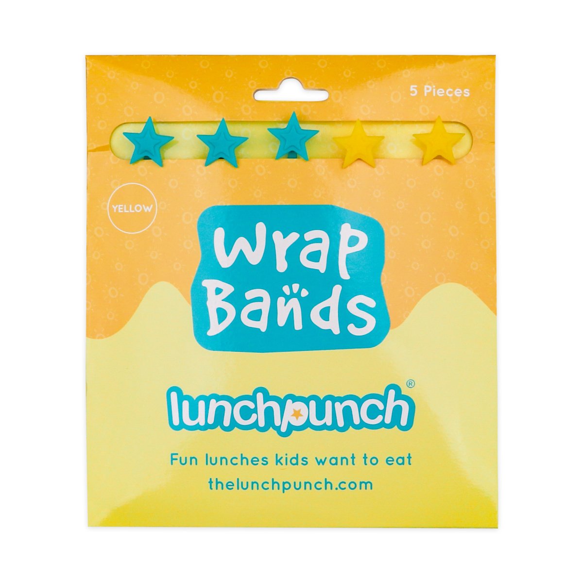 Lunch Punch | Silicone Wrap Bands - 5pk