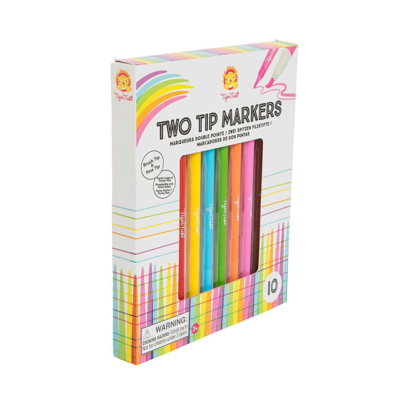 Tiger Tribe | Two Tip Markers - 10pk