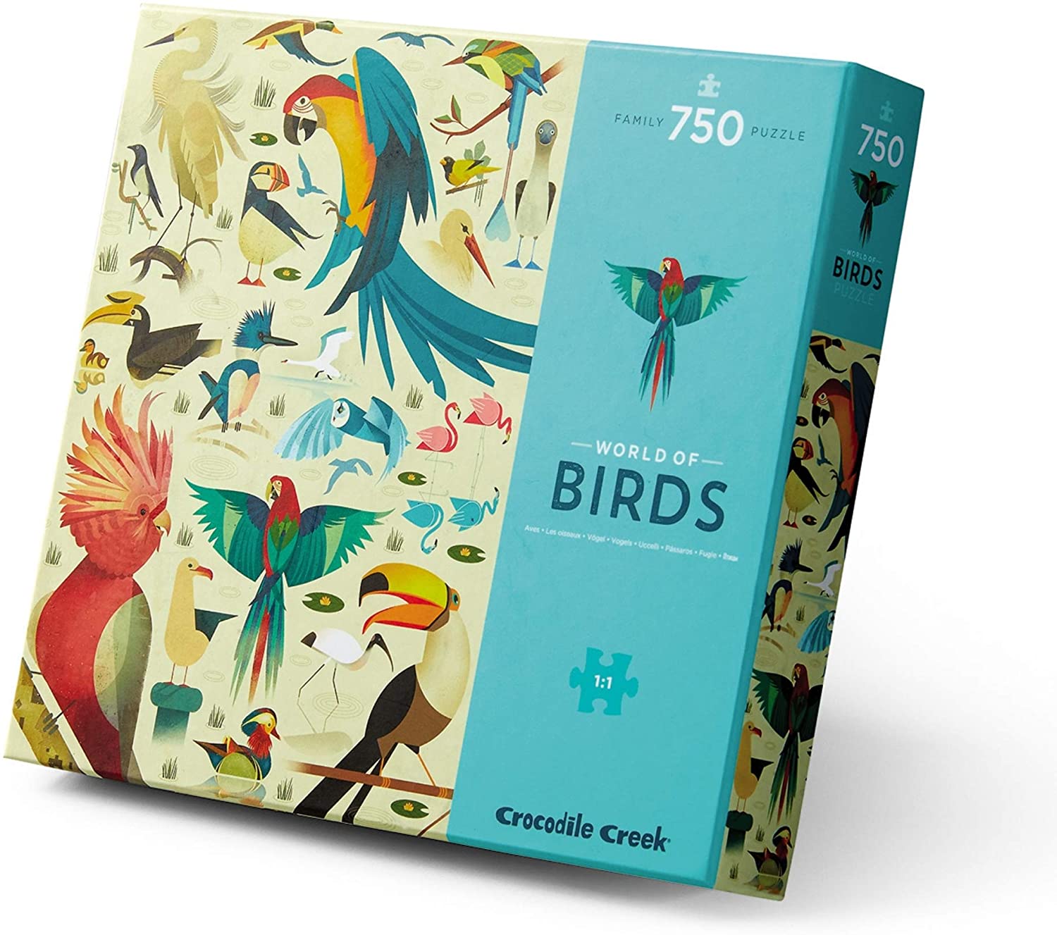 Crocodile Creek | World of Birds - 750pc Puzzle
