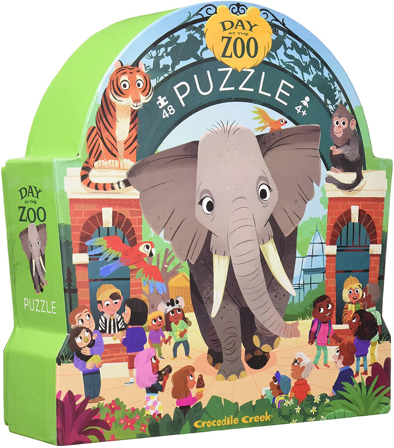 Crocodile Creek | Day at the Zoo - 48pc Puzzle
