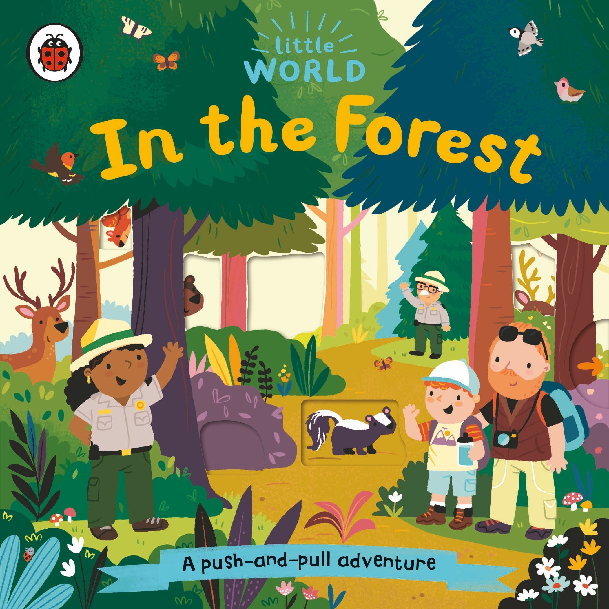 Little World: In the Forest - Push & Pull Book