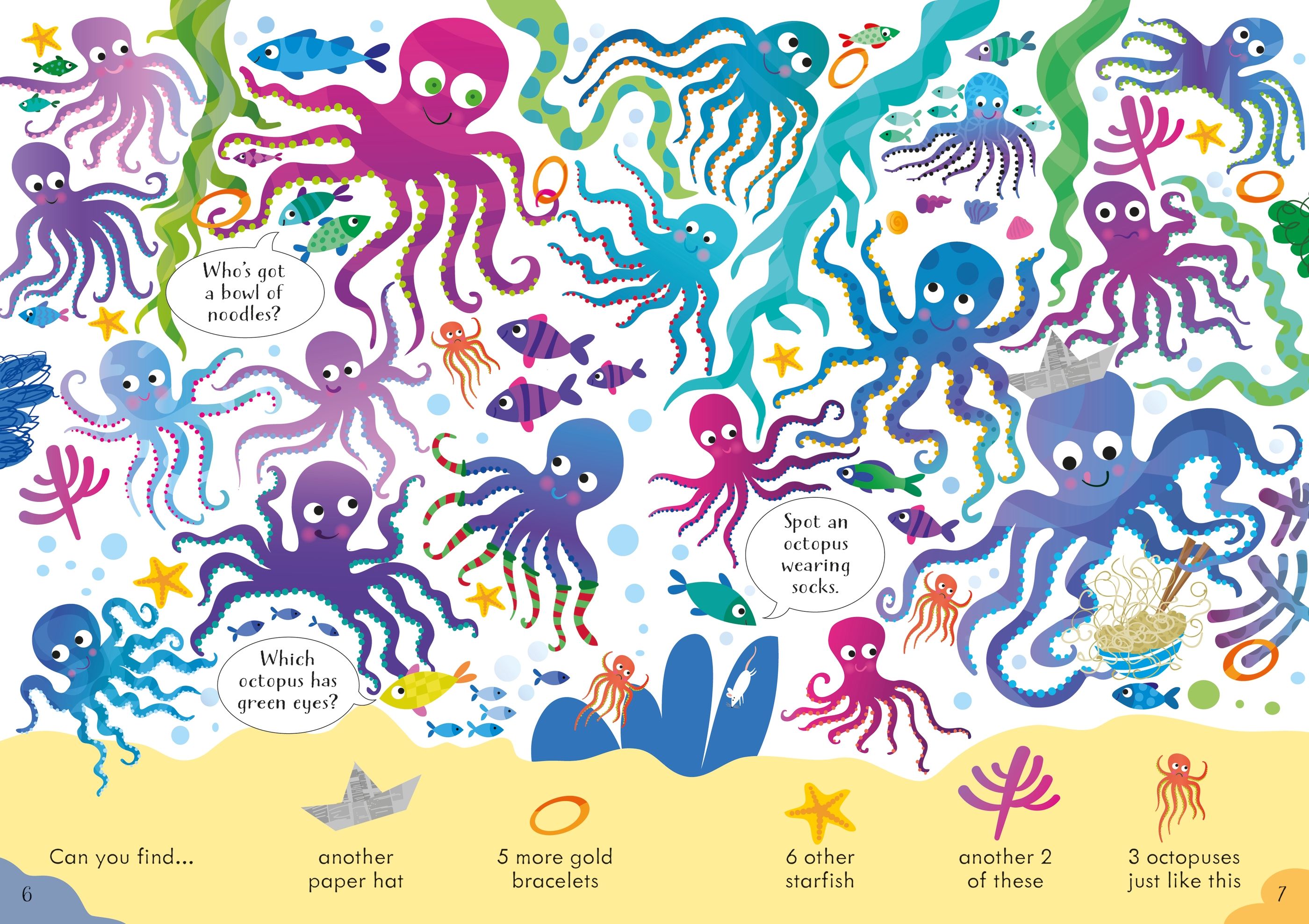 Usborne Books | Look and Find Puzzles - Under the Sea