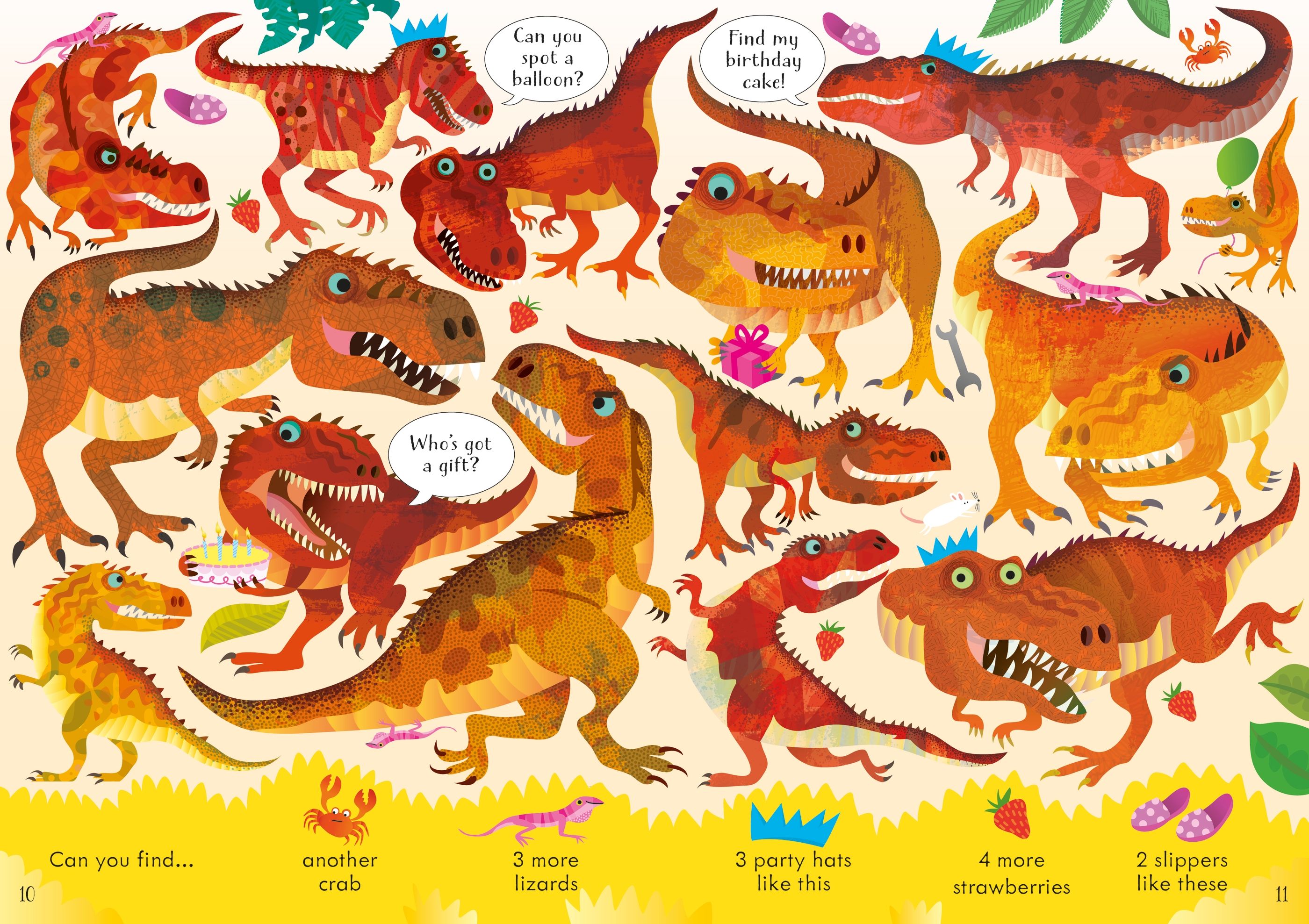 Usborne Books | Look and Find Puzzles - Dinosaurs
