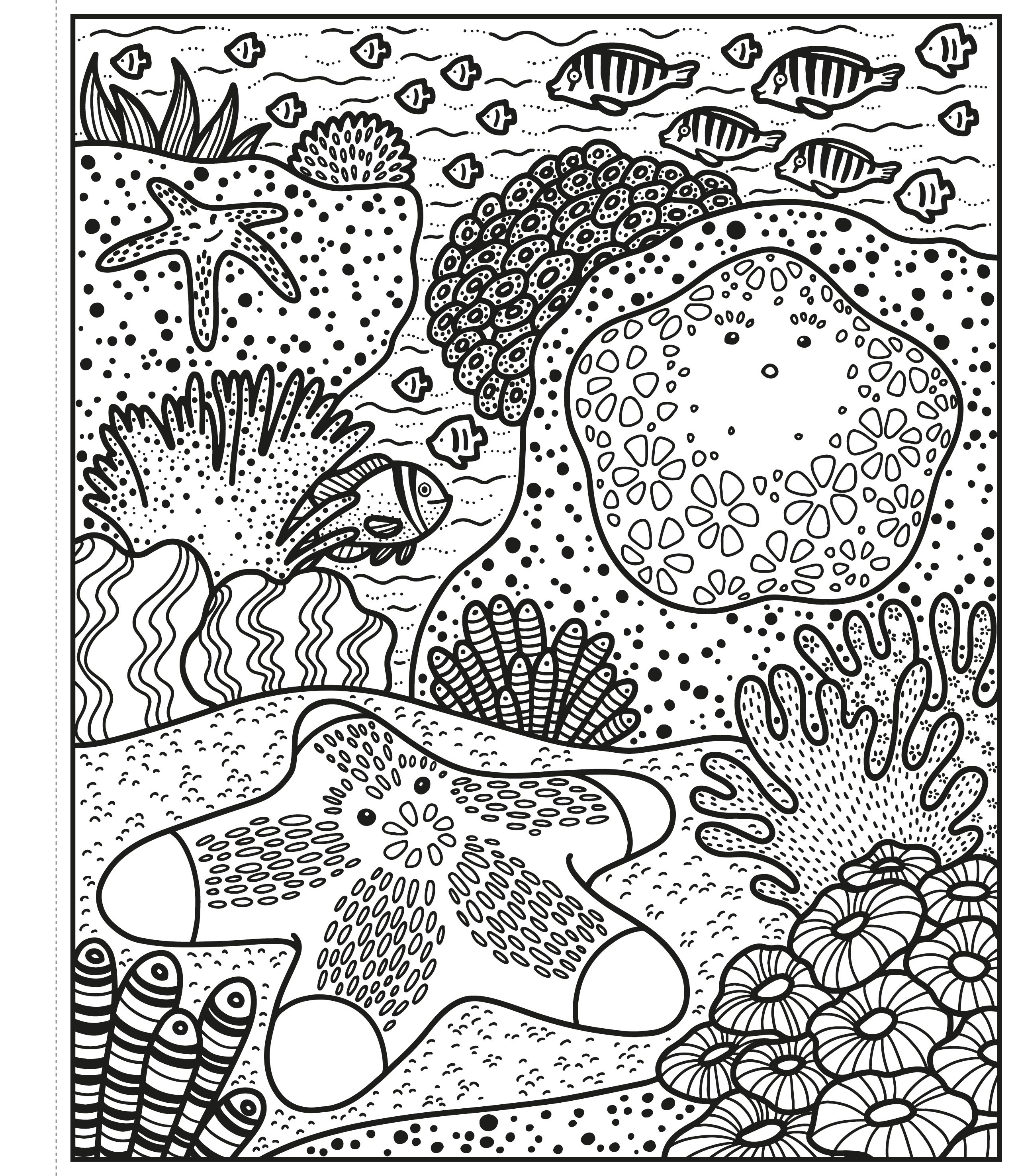 Usborne Books | Magic Painting Book - Coral Reef