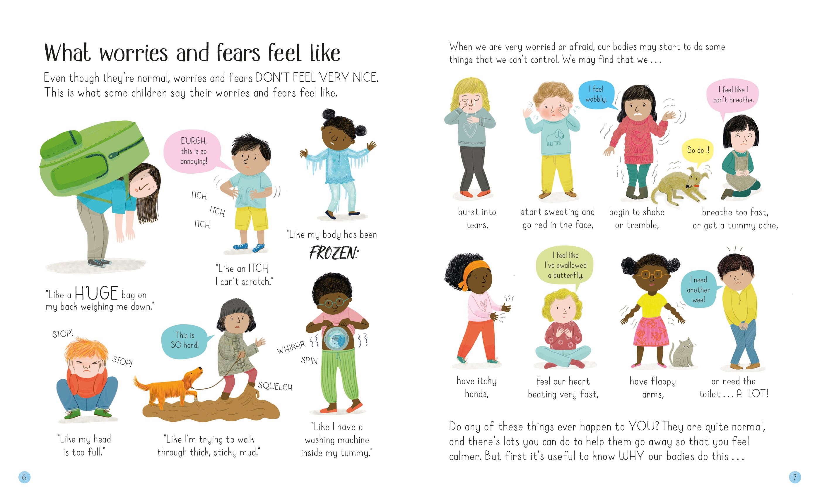 Usborne Books | All About Worries and Fears