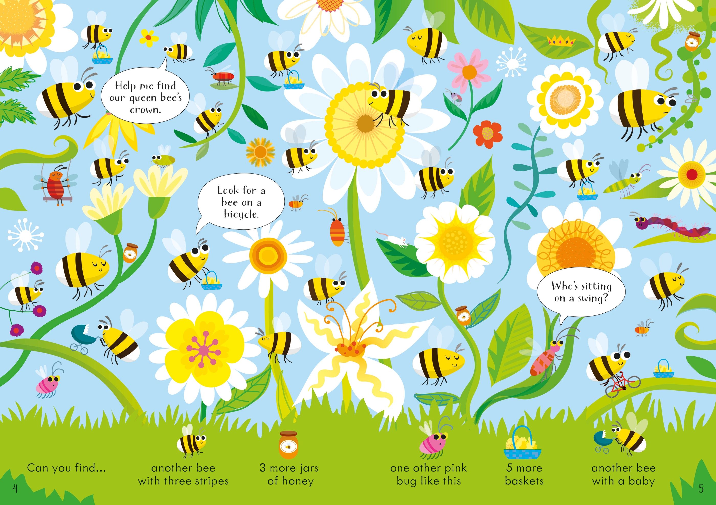 Usborne Books | Look and Find Puzzles - Bugs