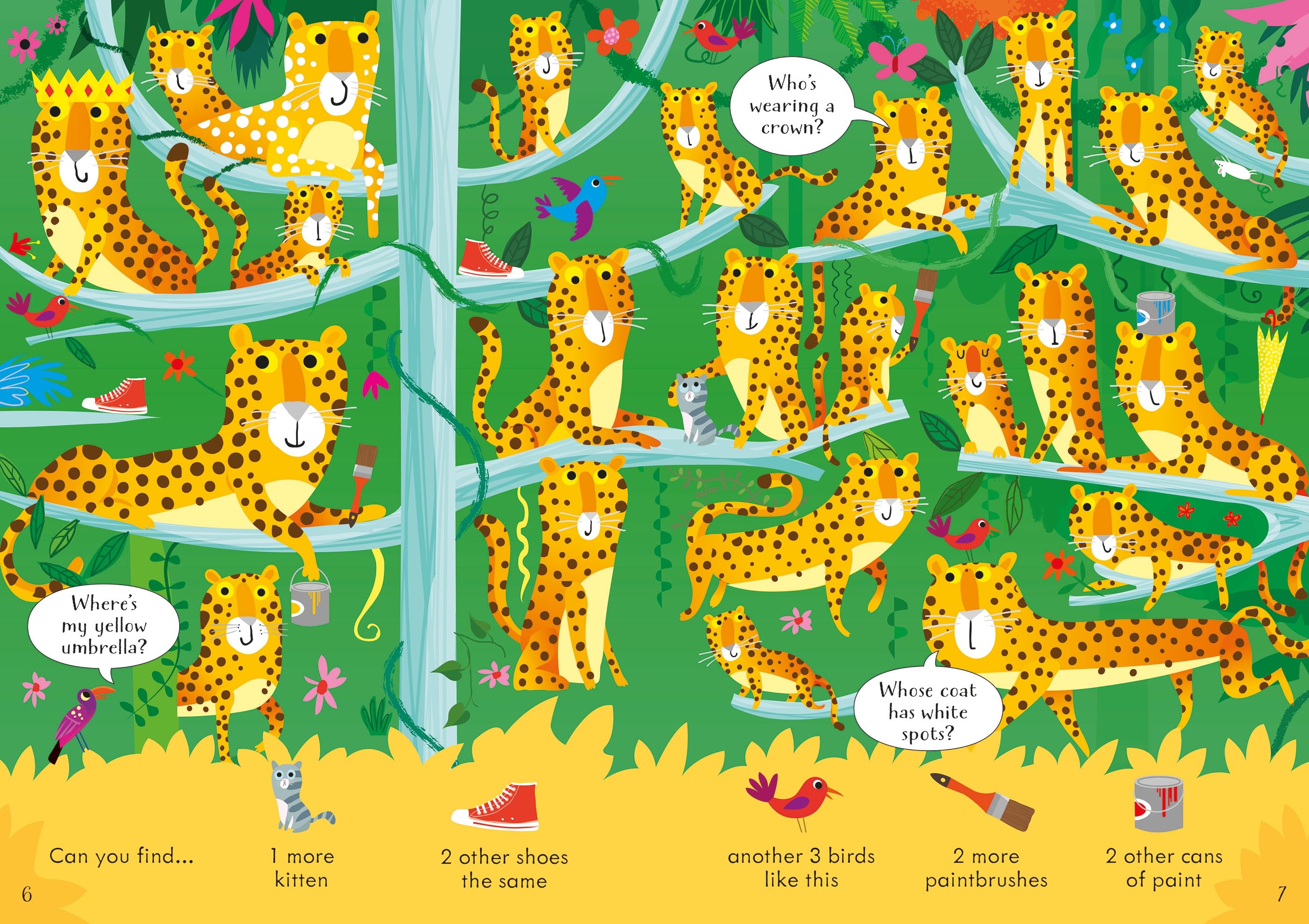 Usborne Books | Look and Find Puzzles - In the Jungle