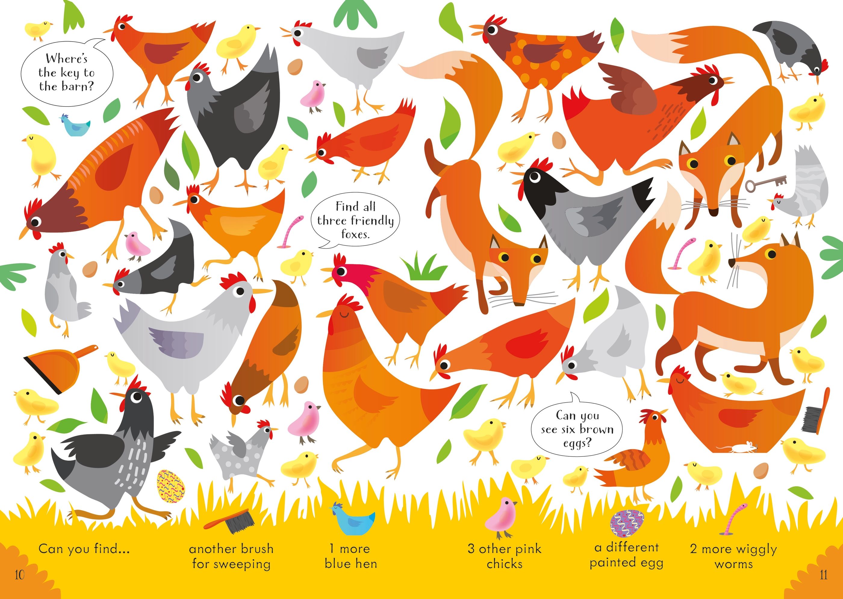 Usborne Books | Look and Find Puzzles - The Farm