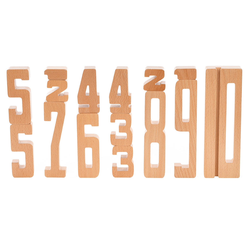 Astrup | Wooden Numbers 15pc