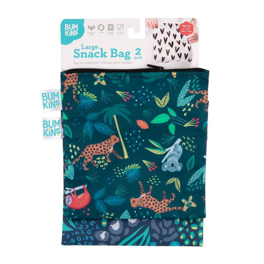 Bumkins | Large Snack Bag - All Together Now 2pk