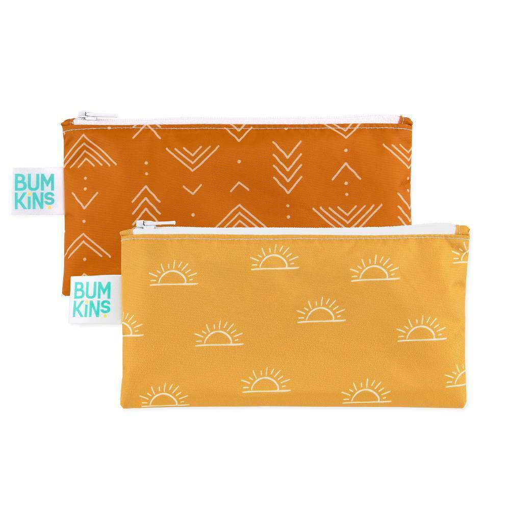 Bumkins | Small Snack Bag - Boho 2pk