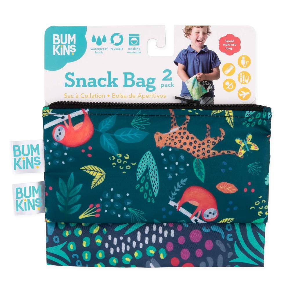 Bumkins | Small Snack Bag - All Together Now 2pk