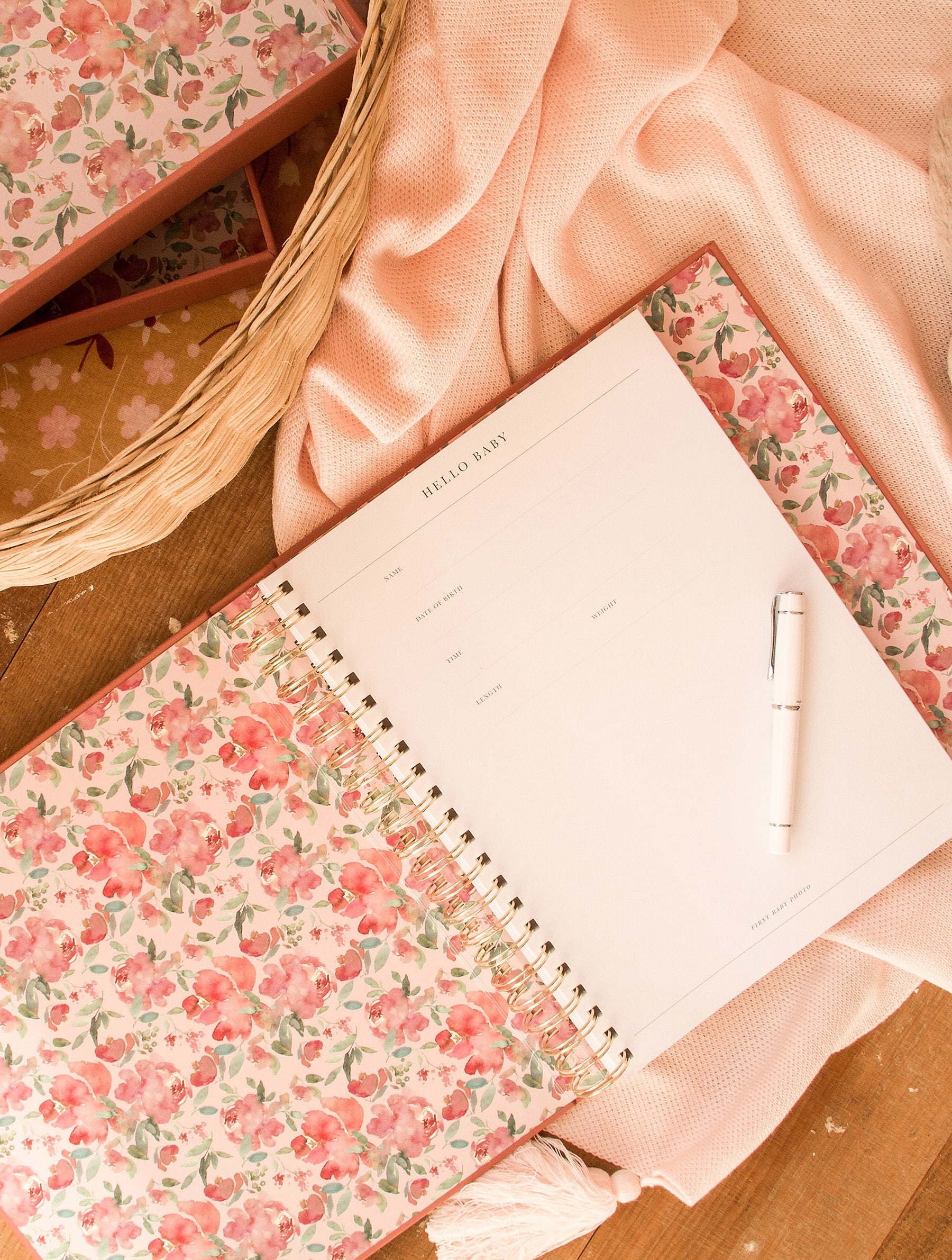 Write to Me | Baby. Your First Five Years Journal - Blush