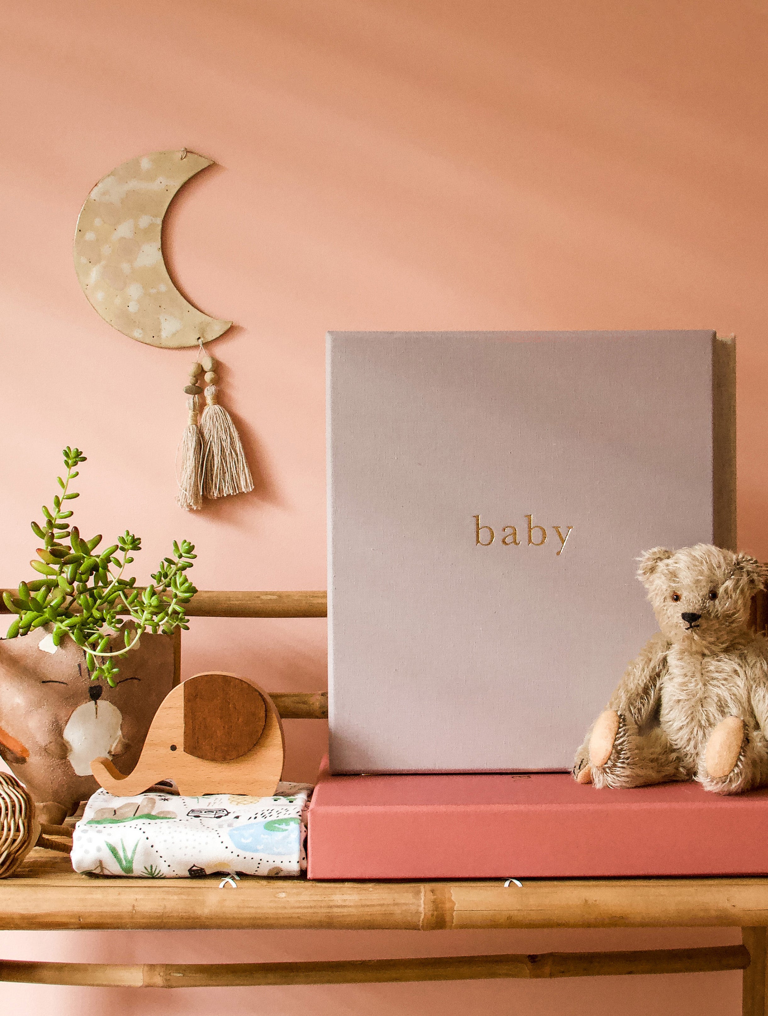 Write to Me | Baby. Your First Five Years Journal - Light Grey