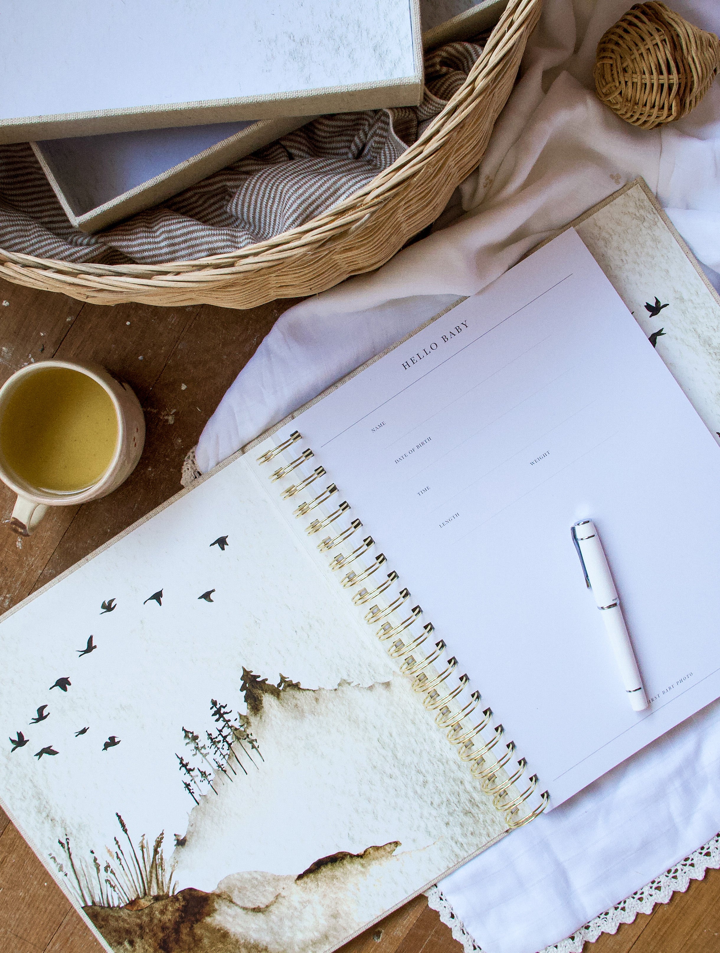 Write to Me | Baby. Your First Five Years Journal - Oatmeal