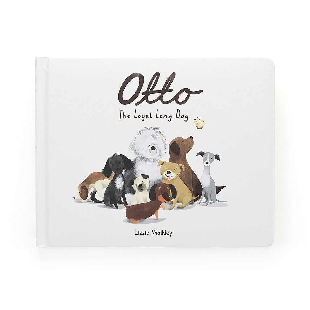 Jellycat | Otto The Loyal Long Dog - Board Book
