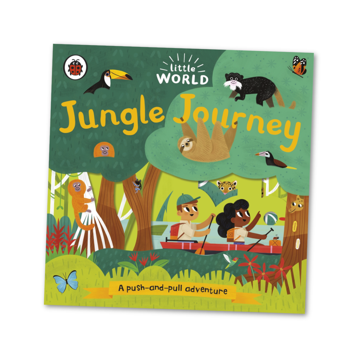 Little World: Jungle Journey - Push & Pull Book