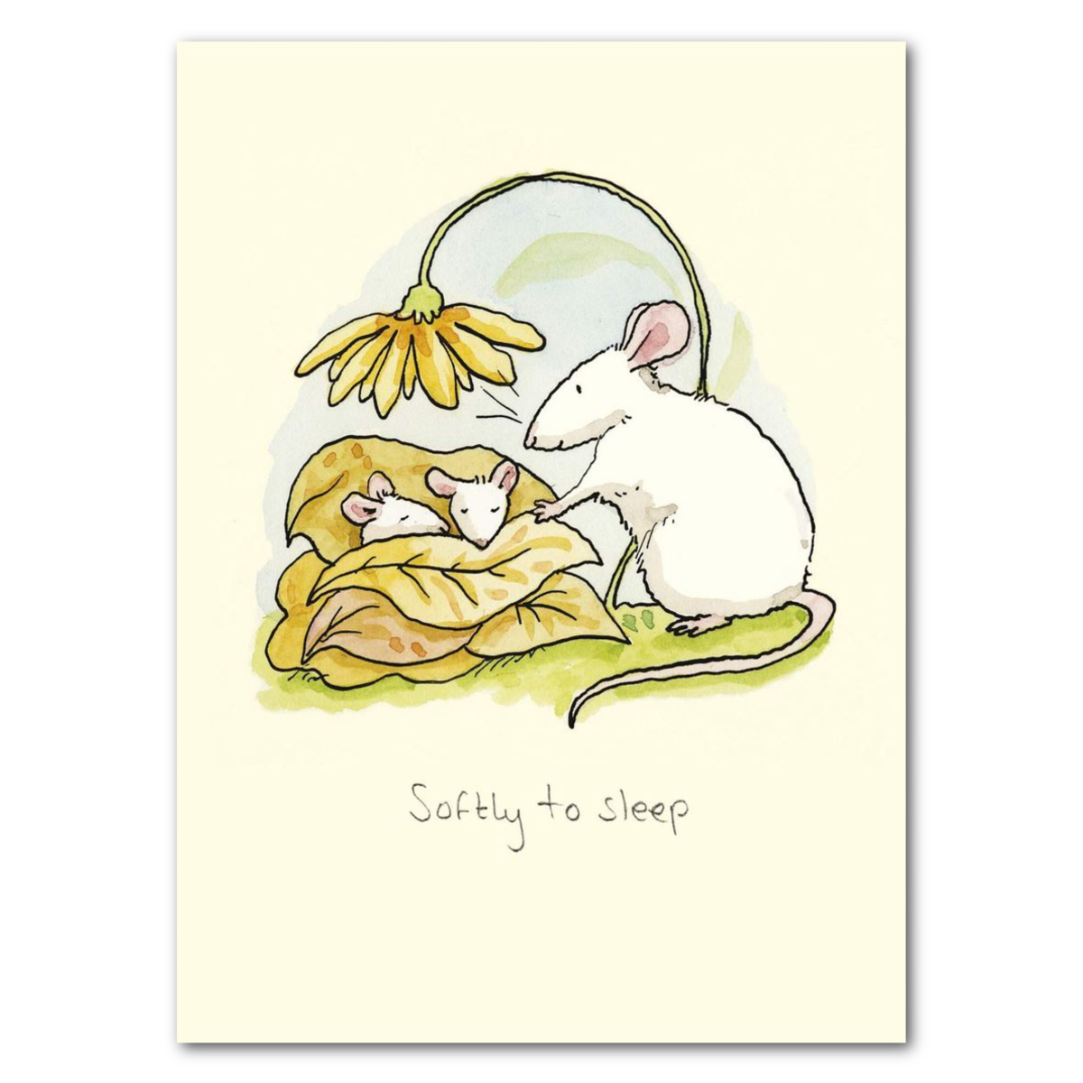 Softly To Sleep - Card