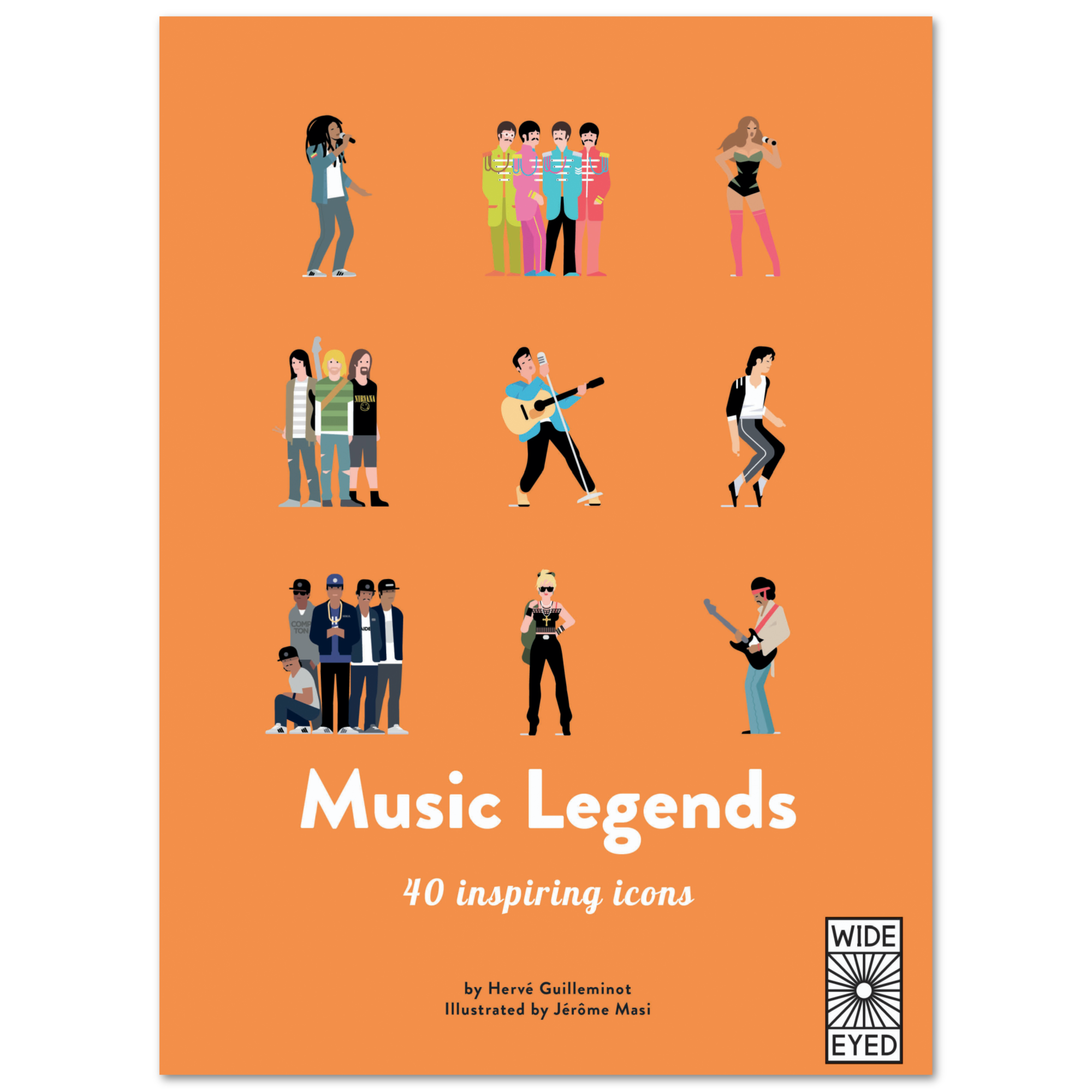 Music Legends (40 Inspiring Icons)