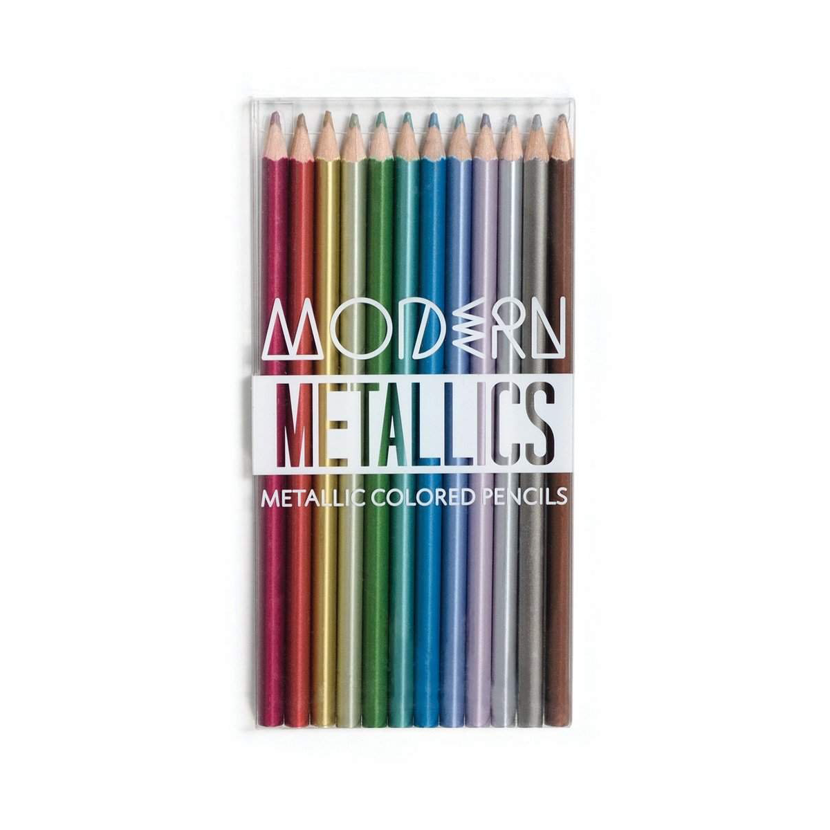 Ooly | Metallic Colour Pencils - 12pk