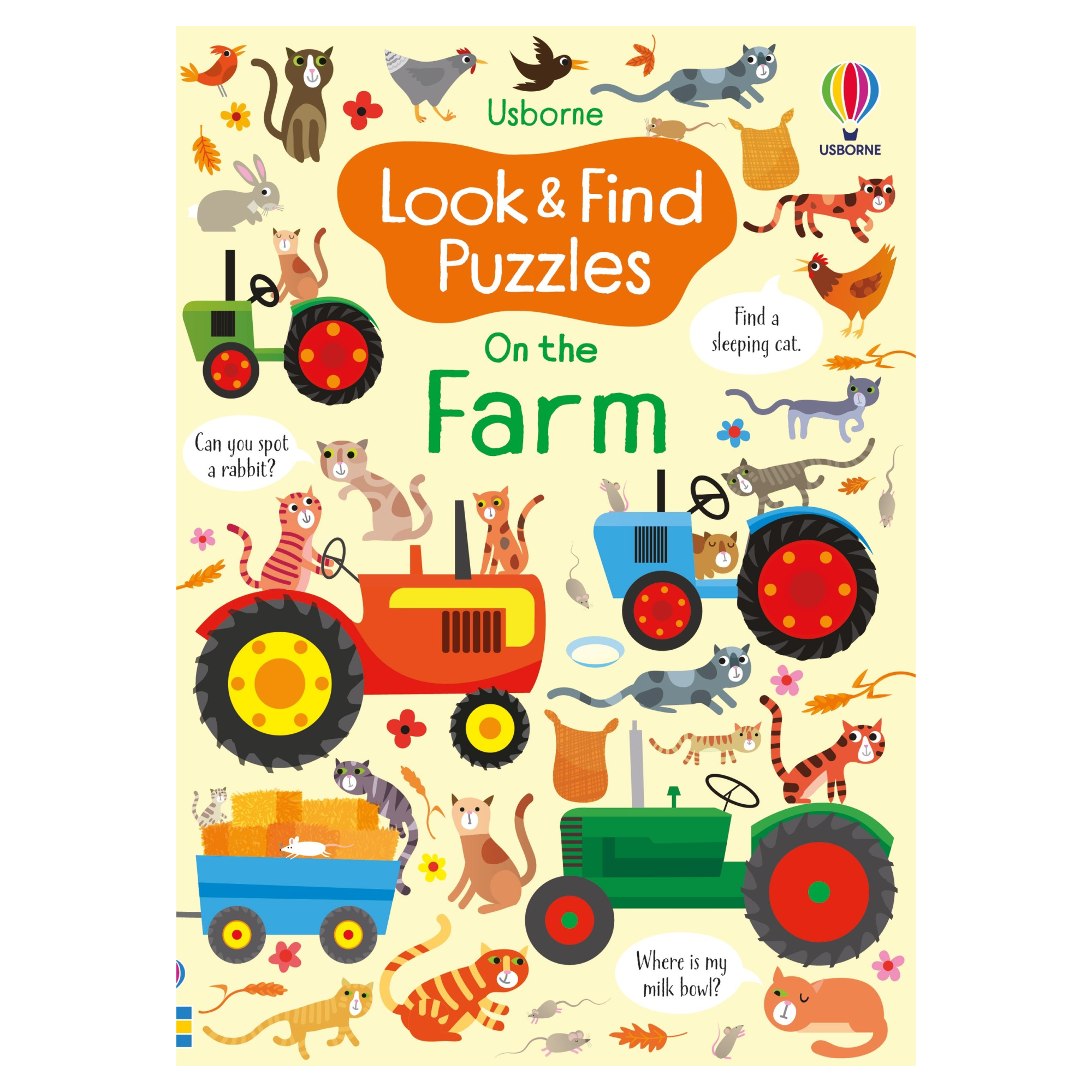 Usborne Books | Look and Find Puzzles - The Farm