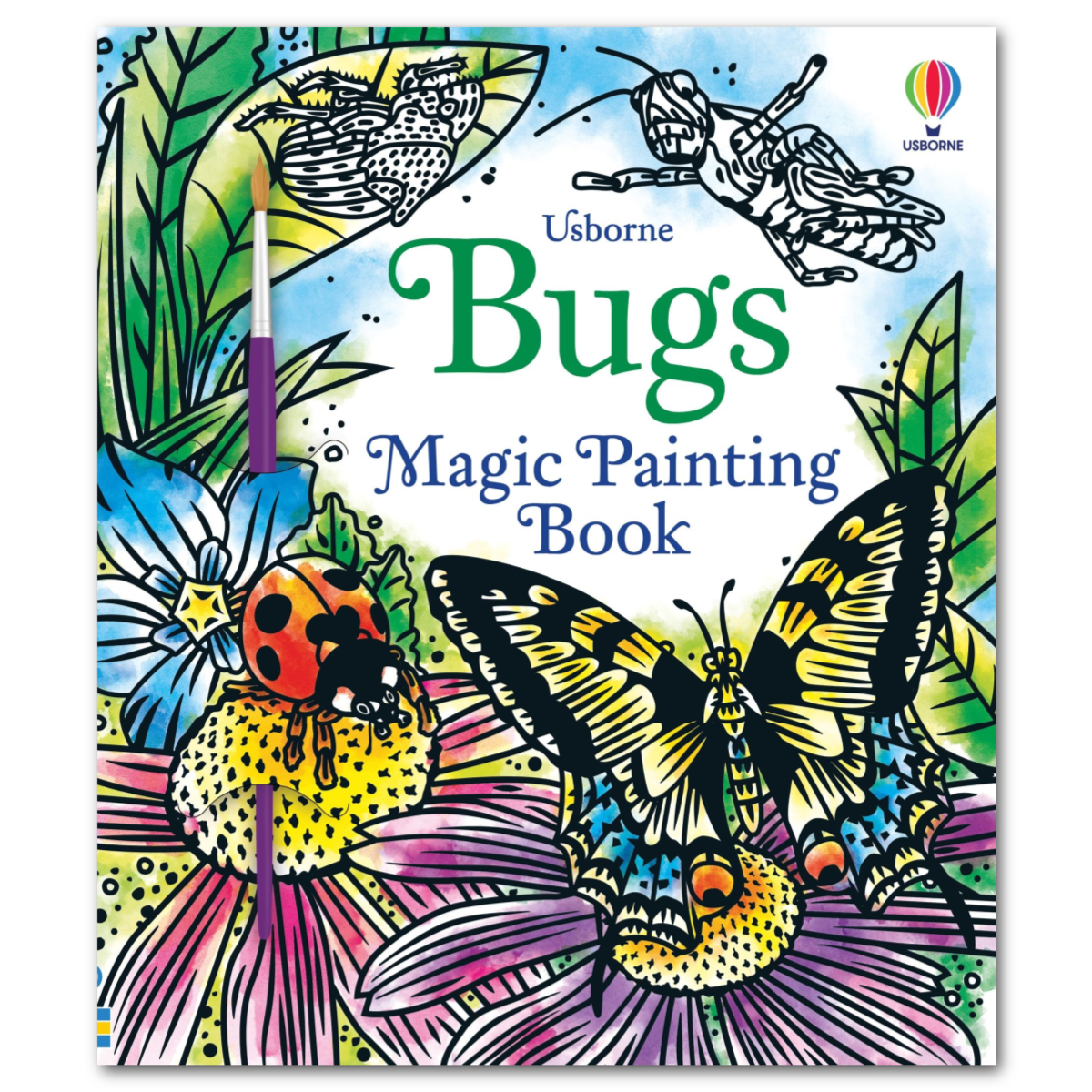 Usborne Books | Magic Painting Book - Bugs