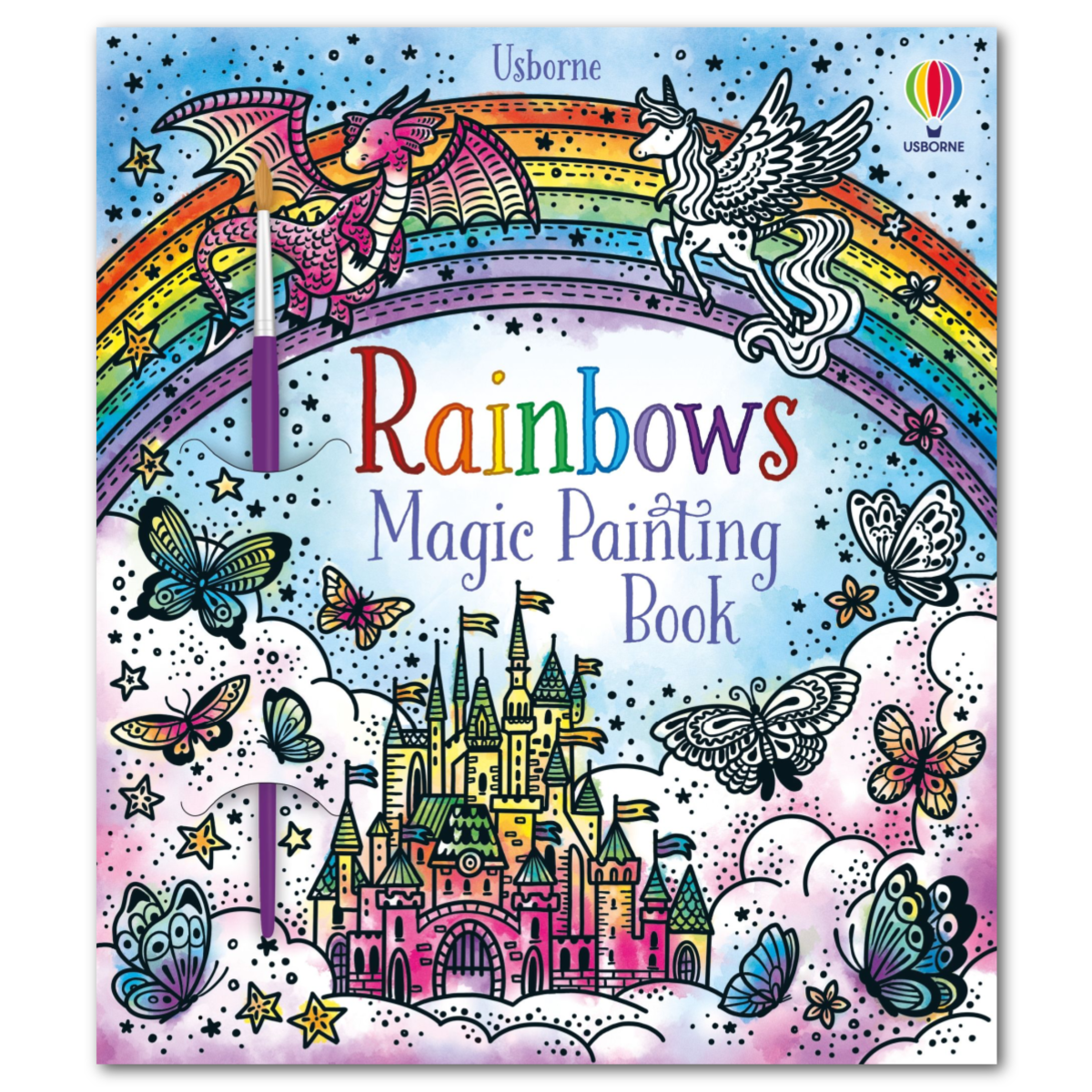 Usborne Books | Magic Painting Book - Rainbows