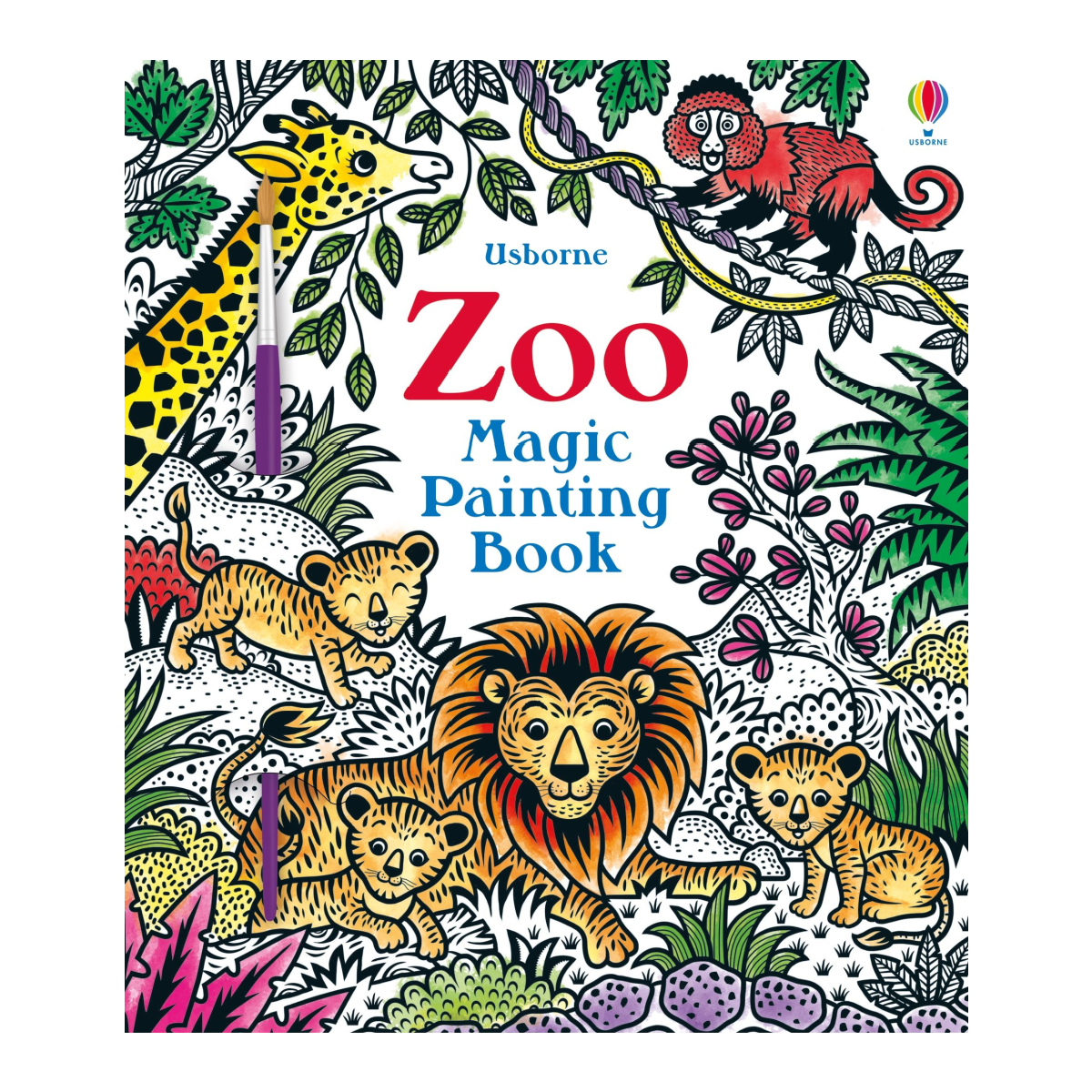 Usborne Books | Magic Painting Book - Zoo