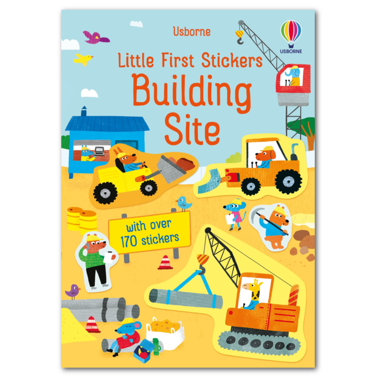 Usborne Books | Little First Stickers - Building Site