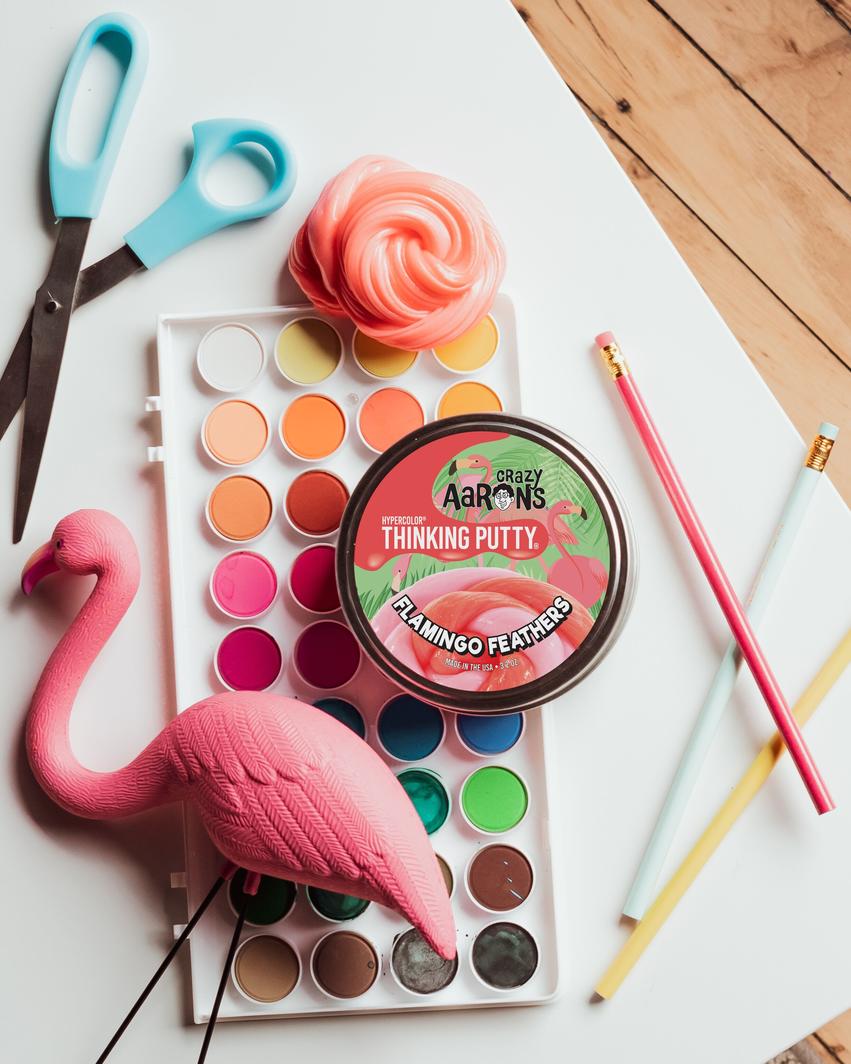 Crazy Aaron's | Hypercolour Putty - Flamingo Feathers