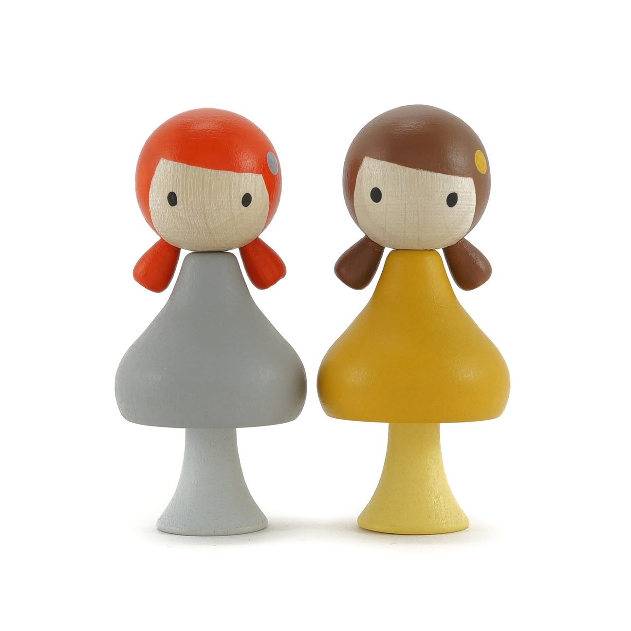 Clicques | Wooden Peg Dolls - Emma & June