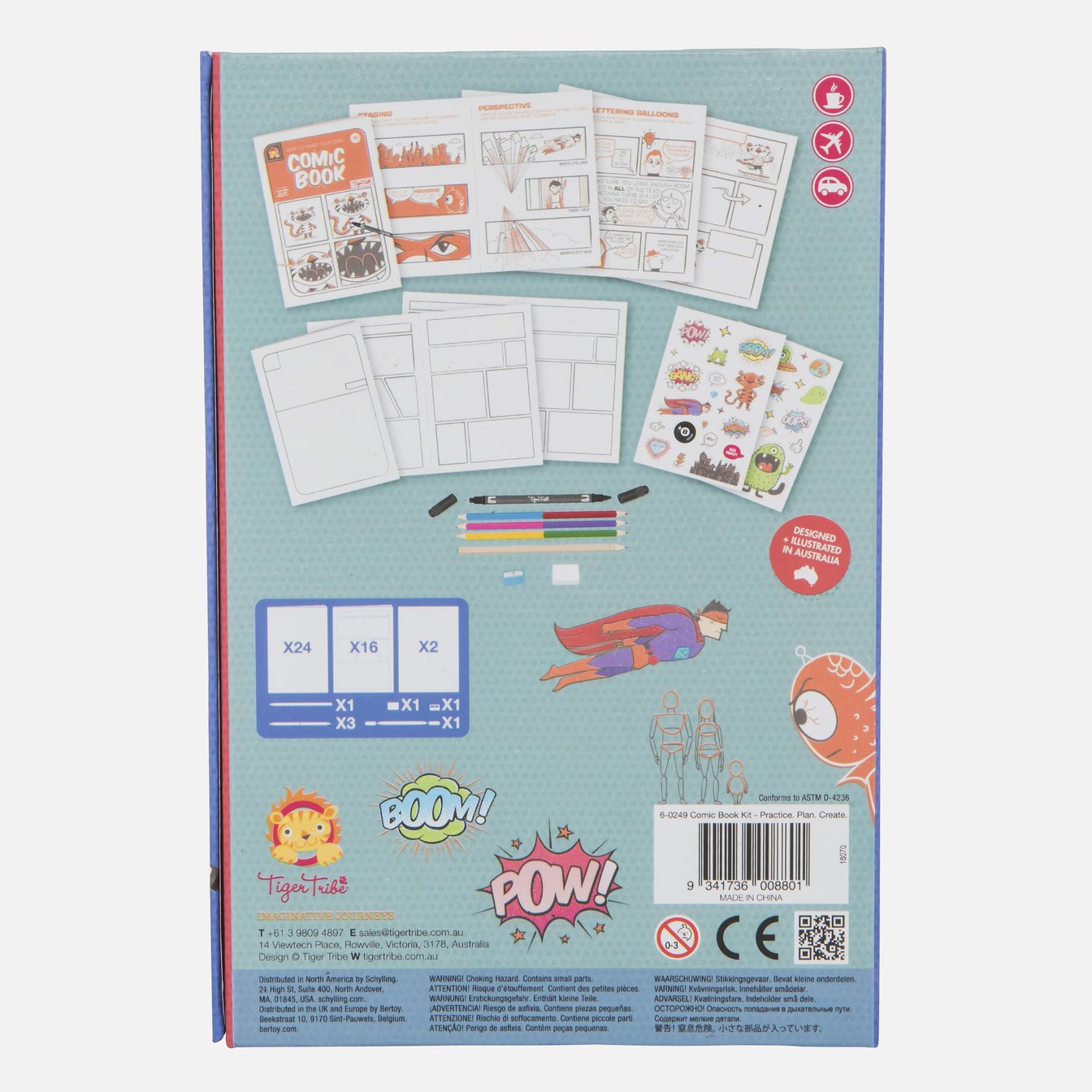 Tiger Tribe | Comic Book Kit