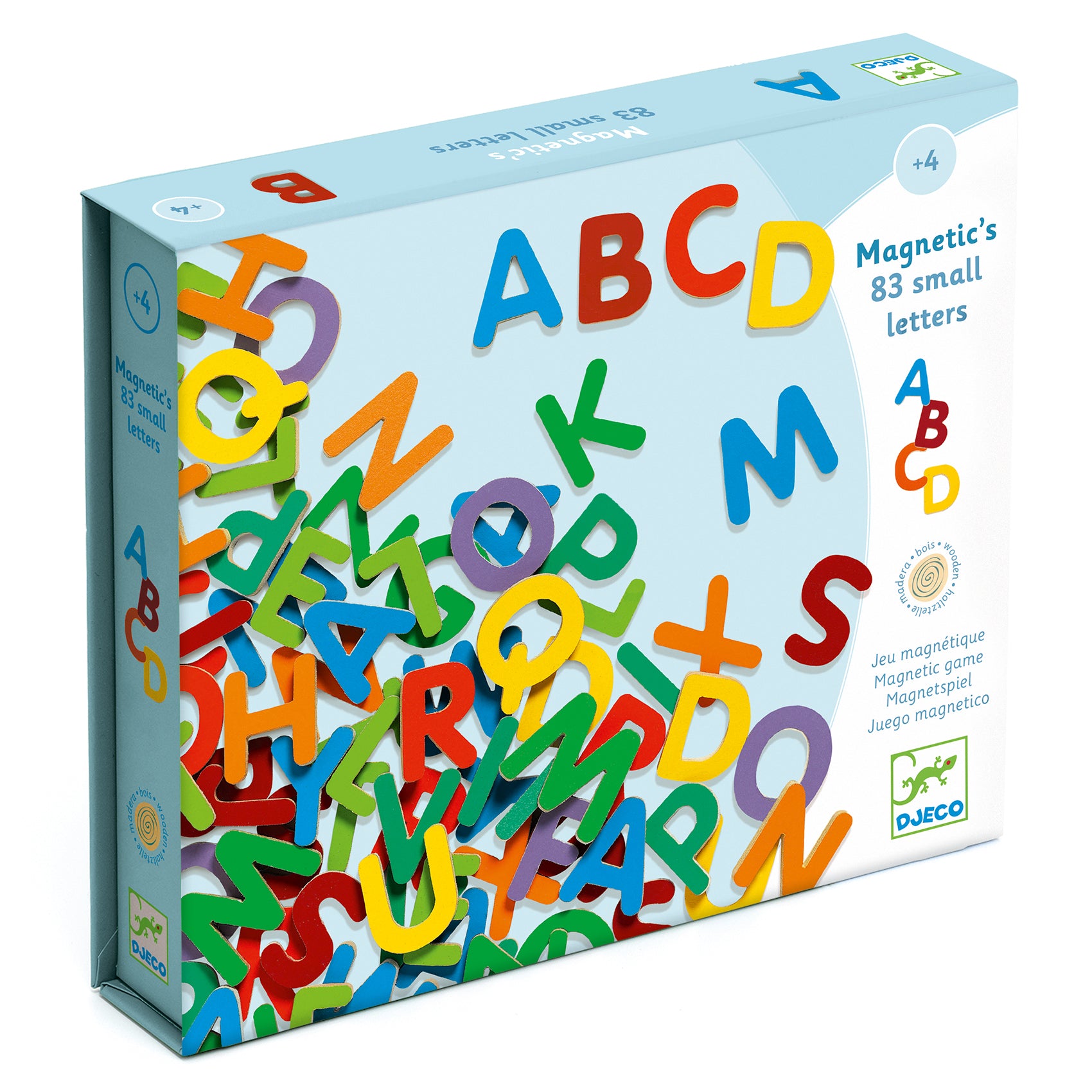 Djeco | Wooden Magnetic Letters - Uppercase