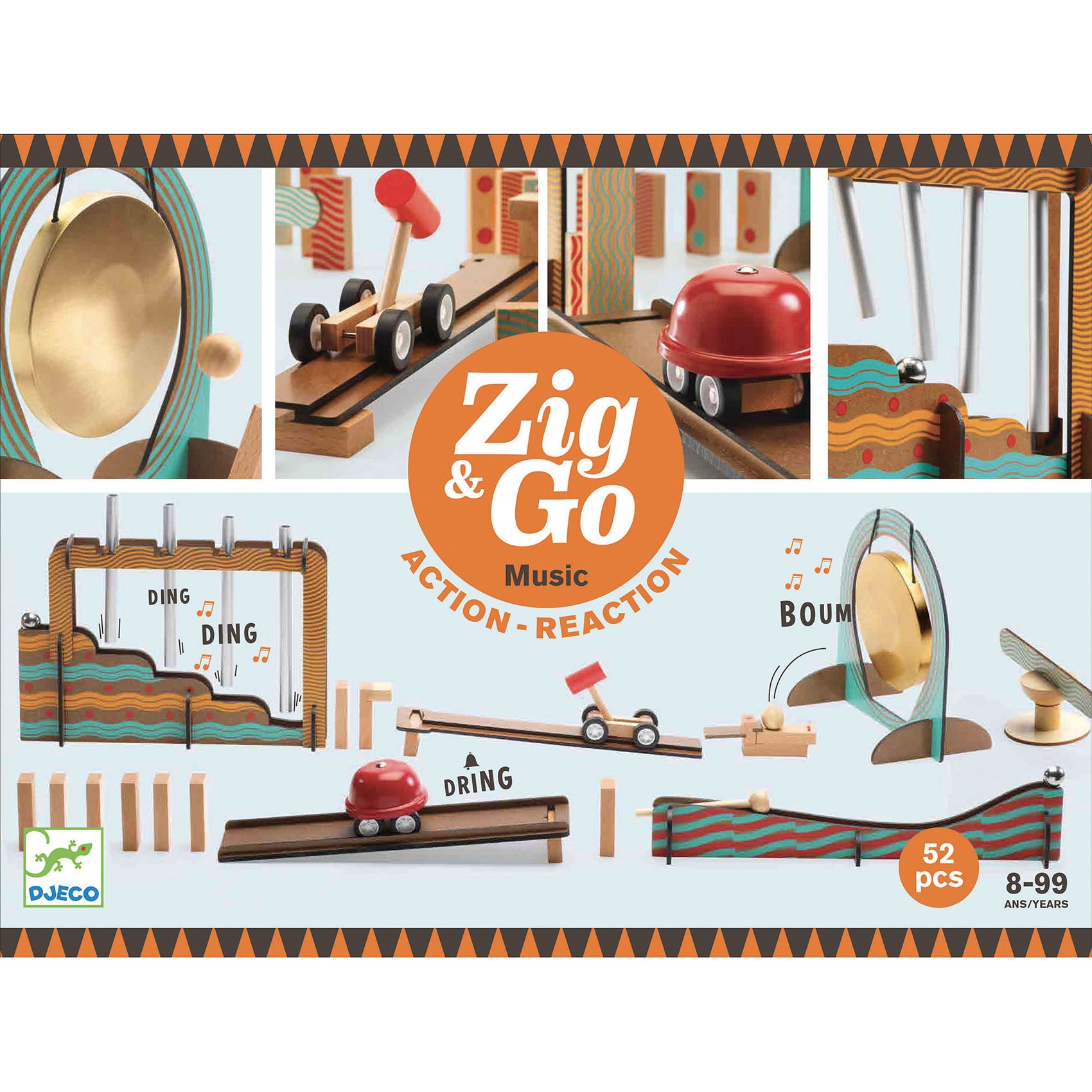 Djeco | Zig & Go - Music 52pc