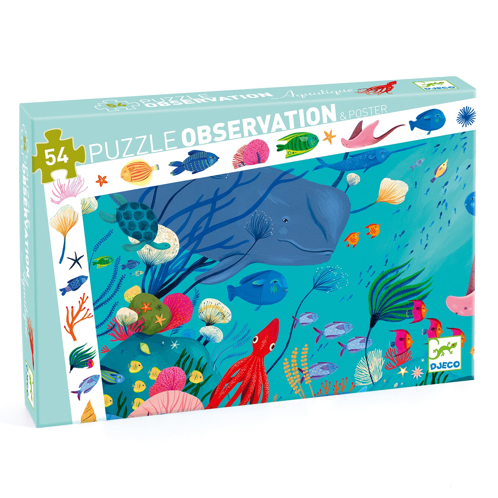 Djeco | Puzzle Observation - Aquatic 54pc