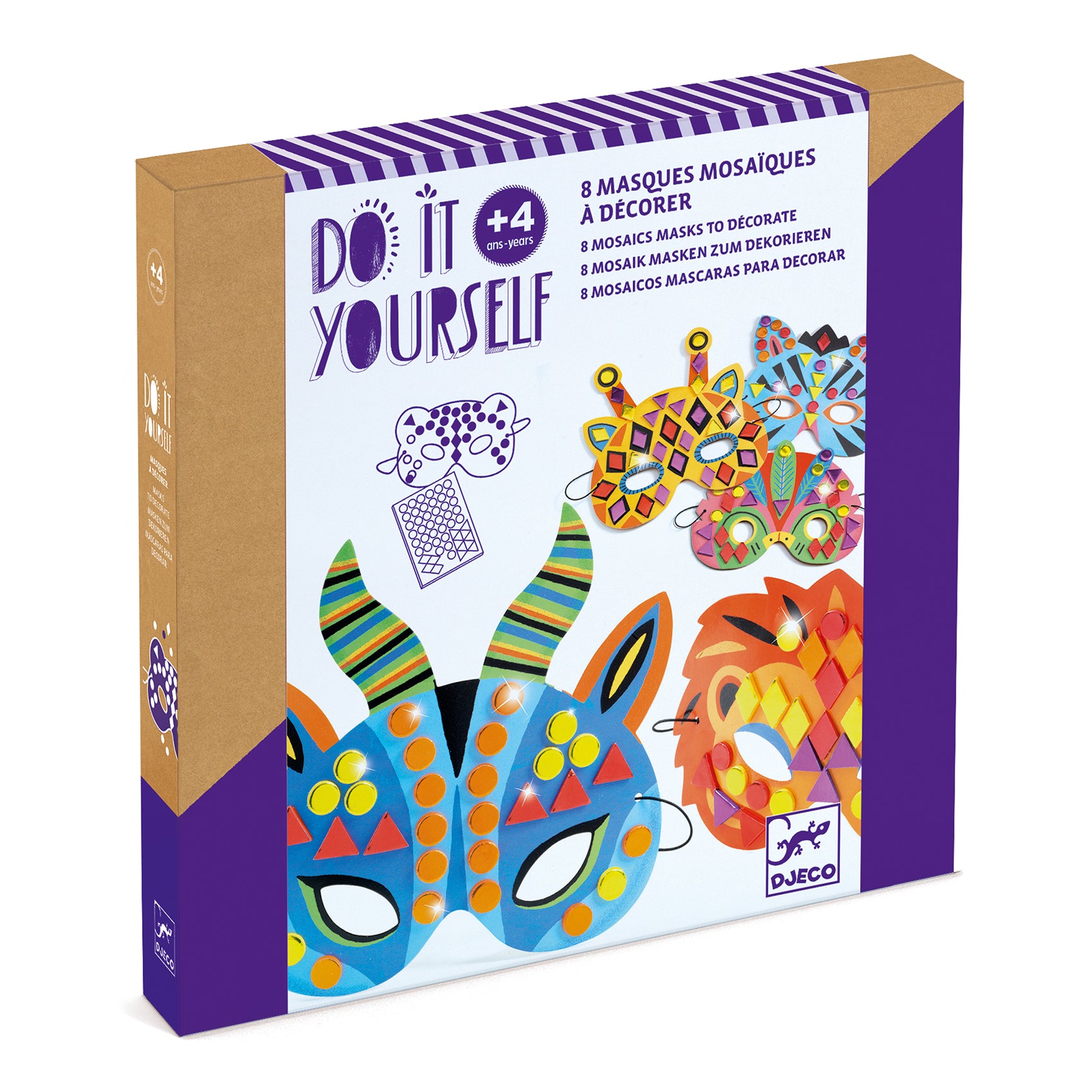 Djeco | DIY Kit - Jungle Animals Mask